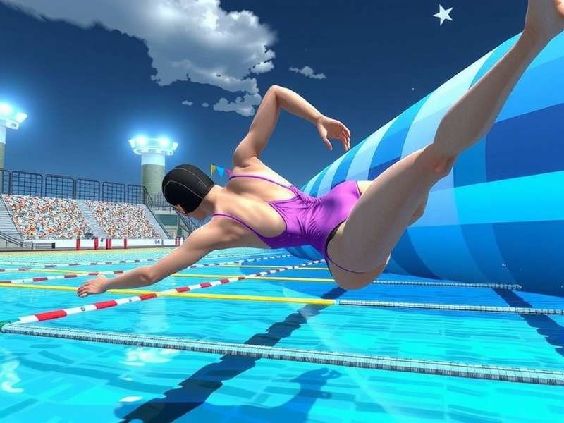 Sapphire Swim Team gameplay screenshot